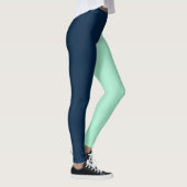 Sailor Blue und Minze Leggings (Rechts)