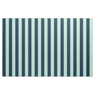 Sailor Blue und Minze Stoff