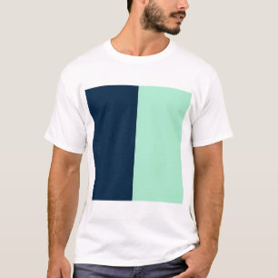 Sailor Blue und Minze T-Shirt