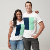Sailor Blue und Minze T-Shirt (Unisex)