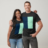 Sailor Blue und Minze T-Shirt (Unisex)