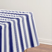 Sailor Blue Vertikale Streifen Tischdecke (Beispiel)