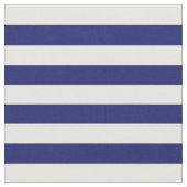 Sailor Blue & White Beach Streifen (kleiner Maßsta Stoff (Nahaufnahme)