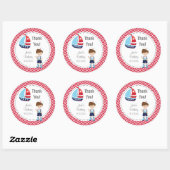 Sailor Boy Birthday Stickers (Blatt)