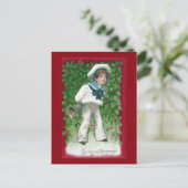 Sailor Boy und Bell Vintage Weihnachten (Stehend Vorderseite)