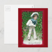 Sailor Boy und Bell Vintage Weihnachten (Vorne/Hinten)