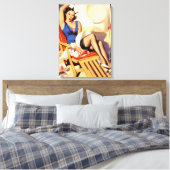 Sailor Button up Leinwanddruck (Insitu (Schlafzimmer))