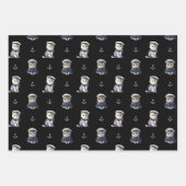 SAILOR CAT GESCHENKPAPIER SET (Vorderseite 3)
