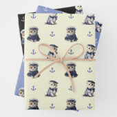 SAILOR CAT GESCHENKPAPIER SET (Beispiel)