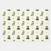 SAILOR CAT GESCHENKPAPIER SET (Vorderseite)