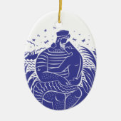 Sailor Daddy O Keramik Ornament (Vorne)