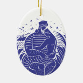 Sailor Daddy O Keramik Ornament (Hinten)