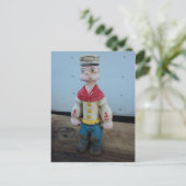 Sailor Figurine Postkarte (Stehend Vorderseite)