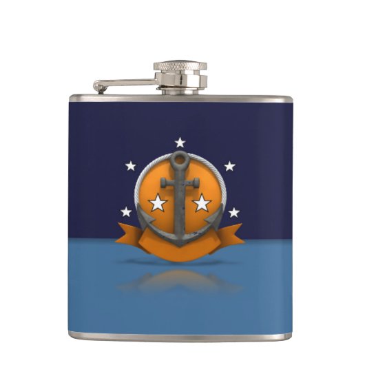 Sailor Flask Flachmann (Vorderseite)