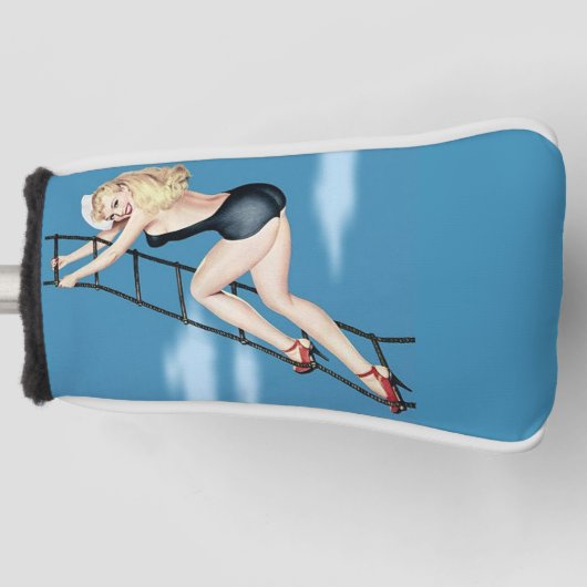 Sailor Girl Button-up Golf Headcover (Vorderseite)