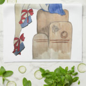 Sailor Girl Geschirrtuch (Gefaltet)