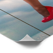 Sailor Girl Pinup Poster (Ecke)