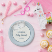 Sailor Hat Boy Nautical Baby Dusche Pappteller (Party)