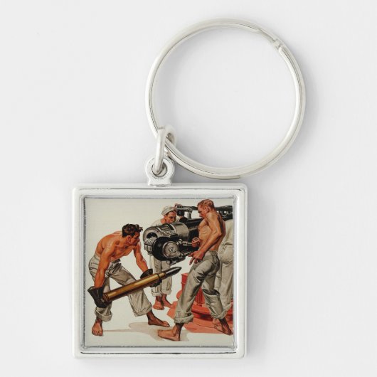 Sailor Hunks Laden der Big Gun Schlüsselanhänger (Vorne)