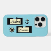 Sailor iPhone Hülle (Rückseite (Horizontal))