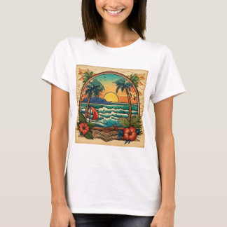 "Sailor Jerry Inspirierte Damen Basic T-Shirt