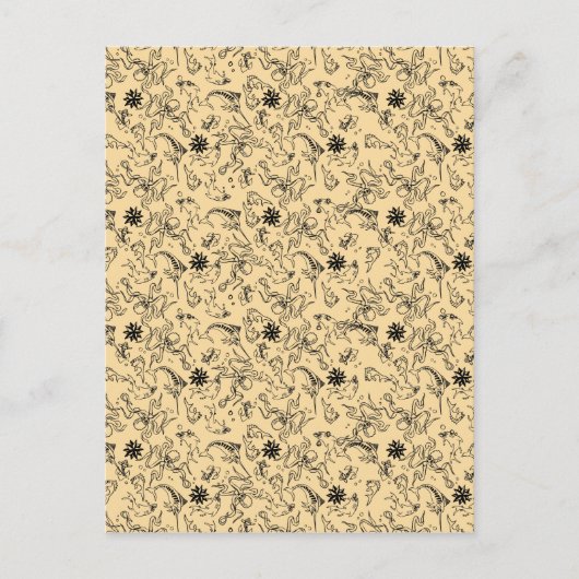 Sailor Jerry Pattern Postkarte (Vorderseite)