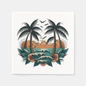 Sailor Jerry Style Serviette (Vorderseite)