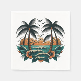 Sailor Jerry Style Serviette