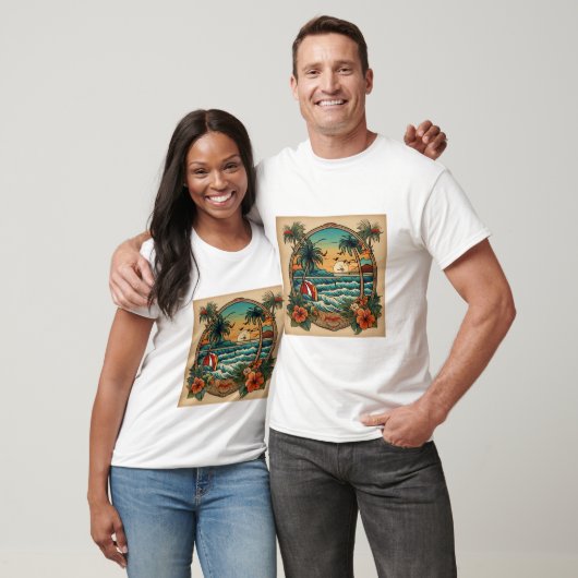 Sailor Jerry Tropic Frame T-Shirt (Unisex)