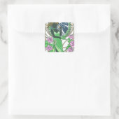 Sailor Jupiter Thunder Oak Evolution Quadratischer Aufkleber (Tasche)