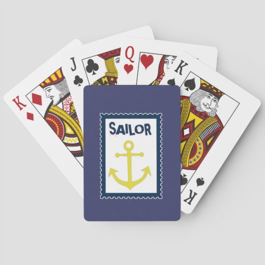 Sailor-Karten Spielkarten (Rückseite)