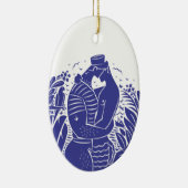 Sailor Kiss Keramik Ornament (Rechts)