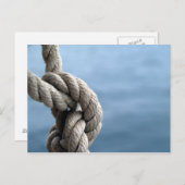 Sailor-Knoten Postkarte (Vorne/Hinten)