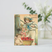 Sailor-Liebe Postkarte (Stehend Vorderseite)