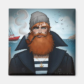"Sailor" Magnet von Glen Hanson (Vorne)