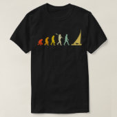 Sailor Men Evolution Segeln Geschenk Idee T-Shirt (Design vorne)