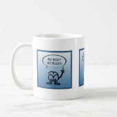 Sailor My Boat My Rules Funny Sailing Tasse (Links)