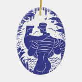 Sailor n merman keramik ornament (Vorne)