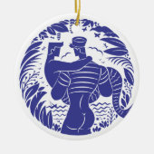 Sailor n merman keramik ornament (Vorne)