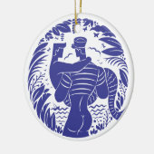 Sailor n merman keramik ornament (Links)