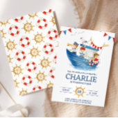 Sailor Nautical Summer Einladung