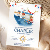 Sailor Nautical Summer Einladung
