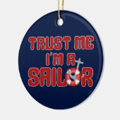 SAILOR-Ornament Keramikornament (Links)