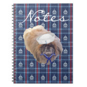 Sailor Pekingese Notizblock (Vorderseite)