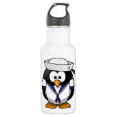 Sailor Penguin Trinkflasche (Vorderseite)