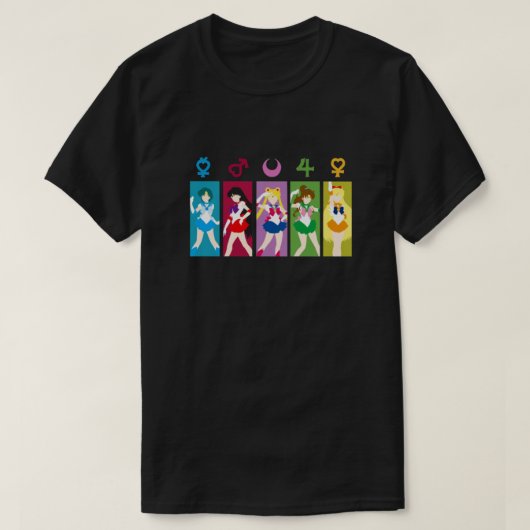 Sailor Senshi Classic T-Shirt (Design vorne)