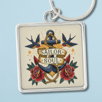"Sailor Soul" Anker Tattoo Art - Vintage Küche