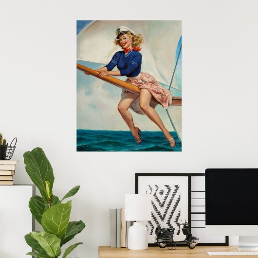 Sailor Spirit Button Up Poster (Heimbüro)