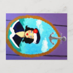 Sailor Suzy Postcard Postkarte