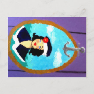 Sailor Suzy Postcard Postkarte